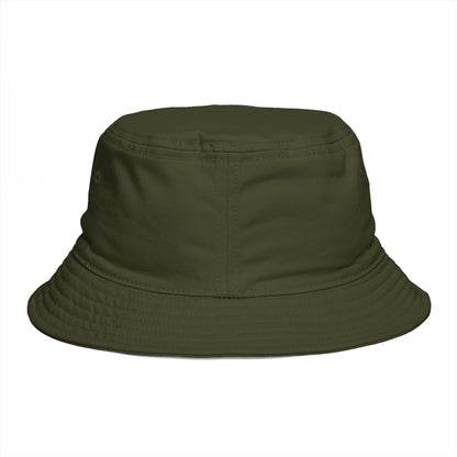 Kingpin Crown Bucket Hat — Brown Streetwear Sun Hat
