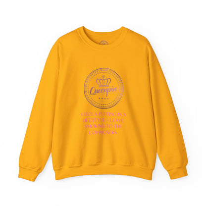 Crewneck Sweatshirt Queenpin Luxury 'Puff Don’t Smoke'