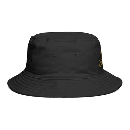Kingpin Crown Bucket Hat — Brown Streetwear Sun Hat