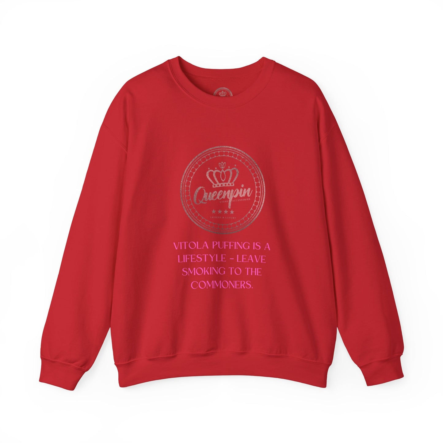 Crewneck Sweatshirt Queenpin Luxury 'Puff Don’t Smoke'