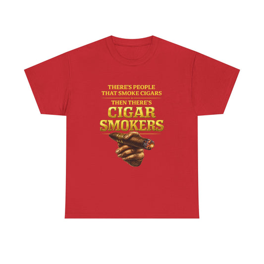 Cigar Enthusiast T-Shirt — Vintage Smoking Tee for Cigar Lovers