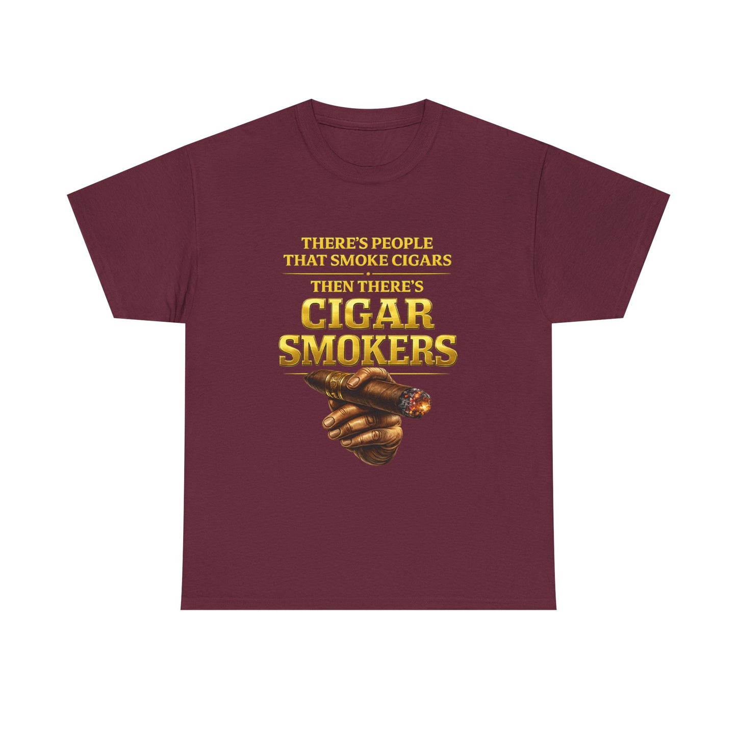 Cigar Enthusiast T-Shirt — Vintage Smoking Tee for Cigar Lovers
