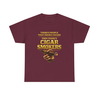 Cigar Enthusiast T-Shirt — Vintage Smoking Tee for Cigar Lovers