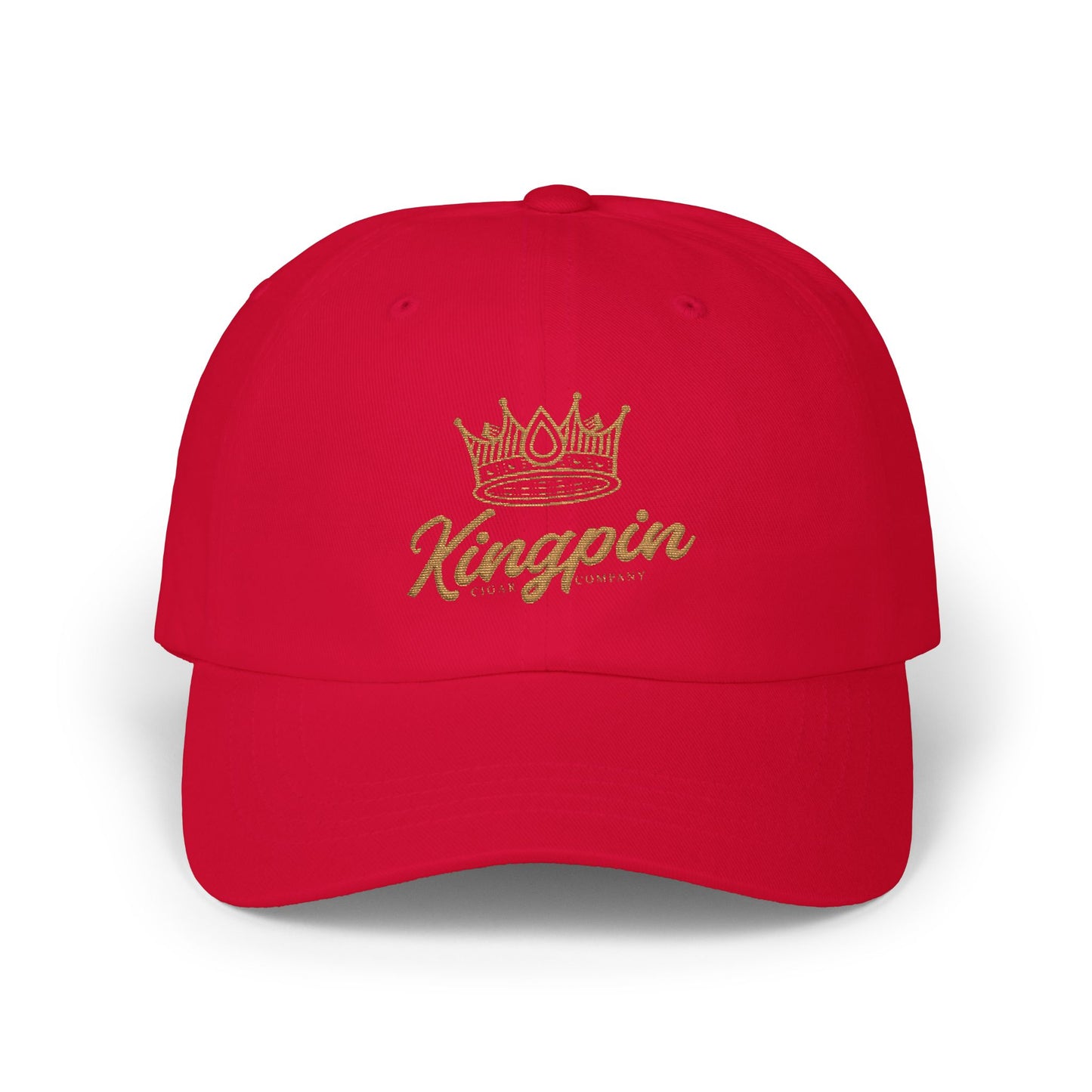 Kingpin Crown Dad Cap — Embroidered 'Kingpin' Baseball Hat