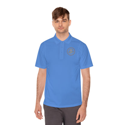Golf Polo — ‘Kingpin Luxury Dad' Crest Performance Golf Shirt