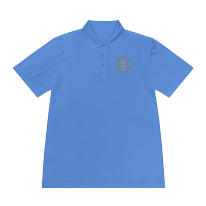 Golf Polo — ‘Kingpin Luxury Dad' Crest Performance Golf Shirt