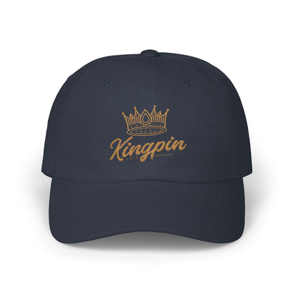 Kingpin Crown Dad Cap — Embroidered 'Kingpin' Baseball Hat