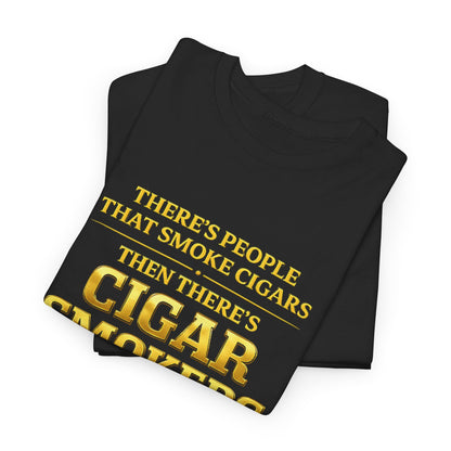 Cigar Enthusiast T-Shirt — Vintage Smoking Tee for Cigar Lovers