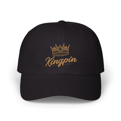 Kingpin Crown Dad Cap — Embroidered 'Kingpin' Baseball Hat