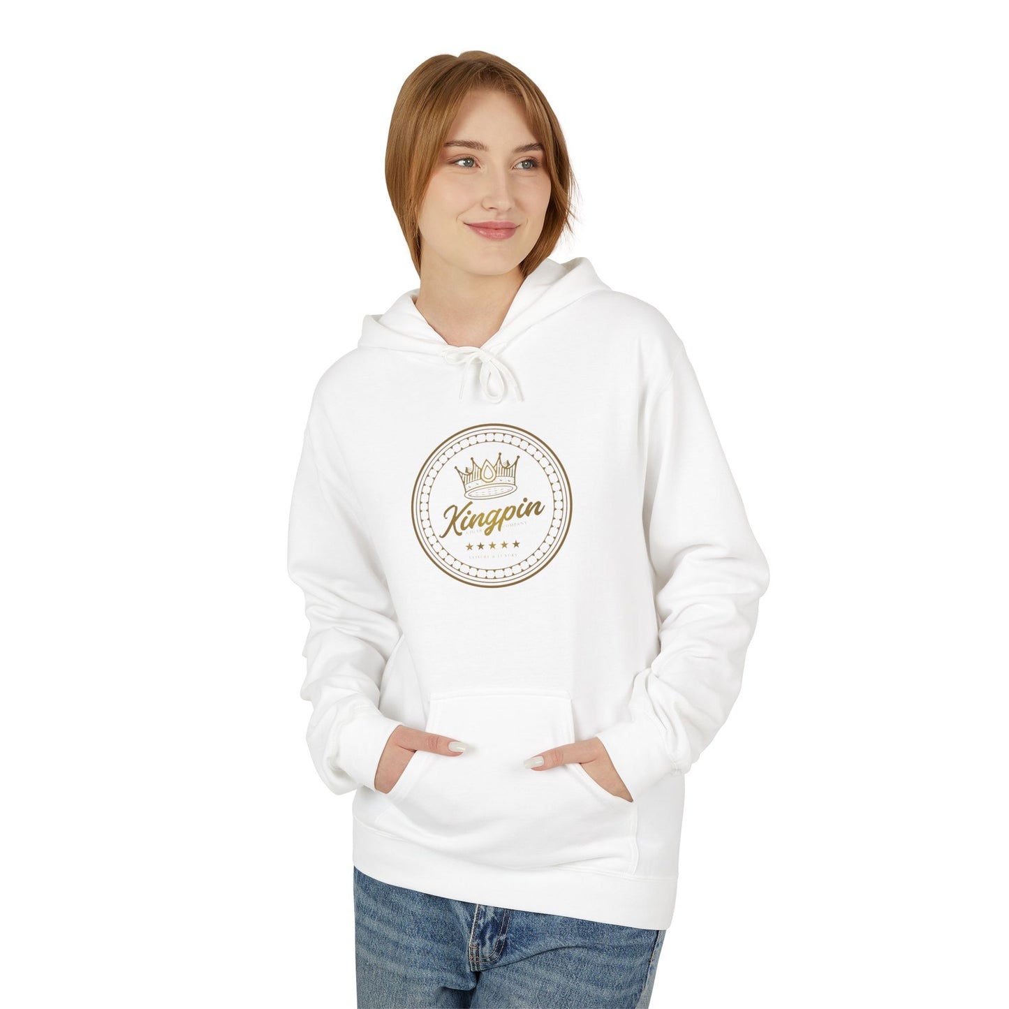 Kingpin Luxury/Bosstalks on the rooftop Unisex Midweight Softstyle Fleece Hoodie