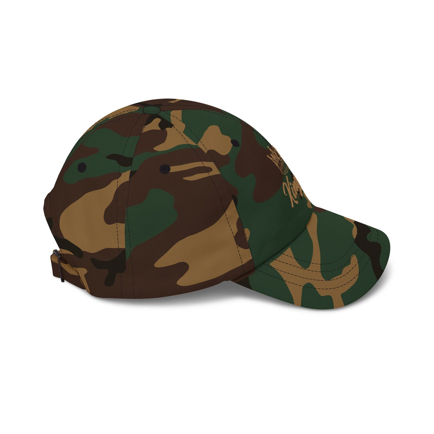 Kingpin Crown Dad Cap — Embroidered 'Kingpin' Baseball Hat