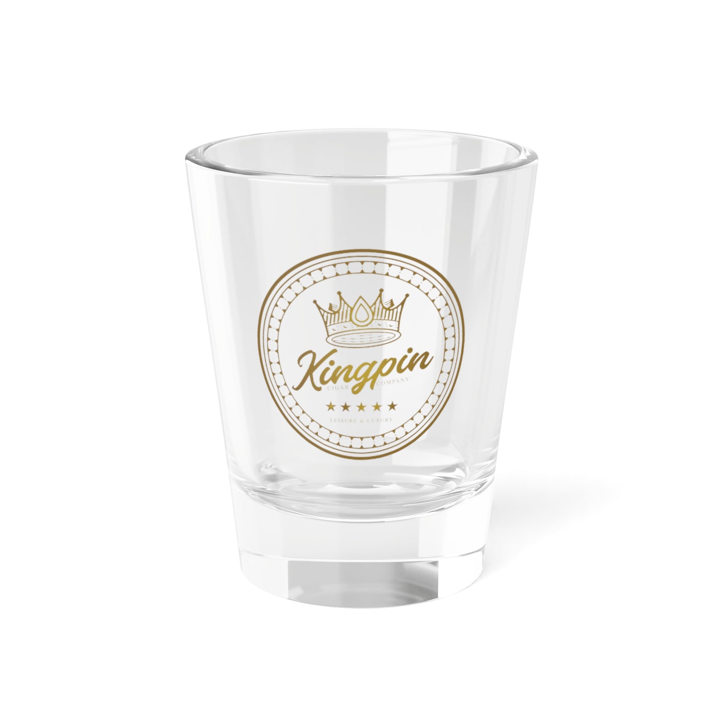 Kingpin Luxury Shot Glass, 1.5oz