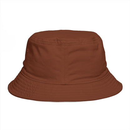 Kingpin Crown Bucket Hat — Brown Streetwear Sun Hat