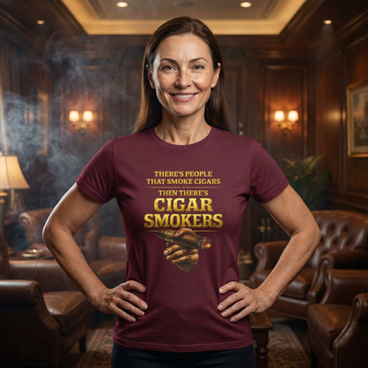Cigar Enthusiast T-Shirt — Vintage Smoking Tee for Cigar Lovers