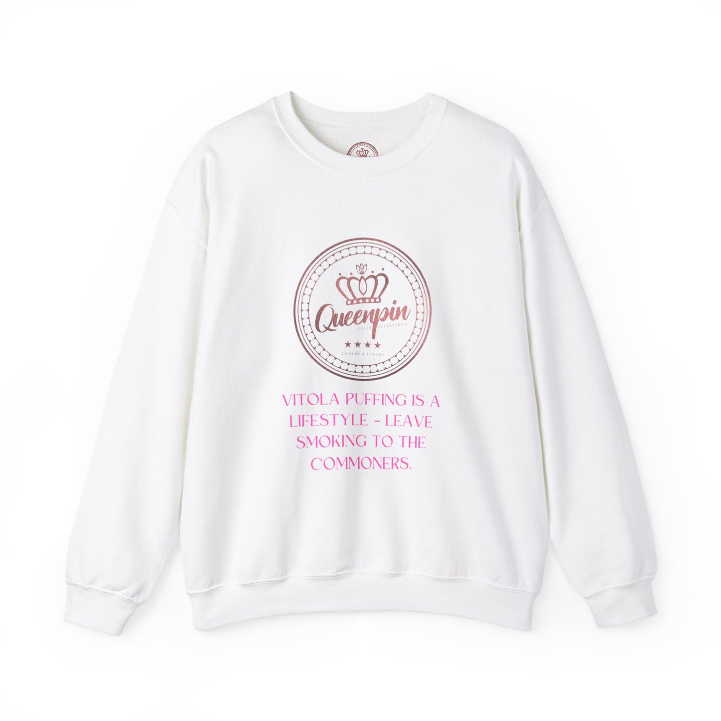 Crewneck Sweatshirt Queenpin Luxury 'Puff Don’t Smoke'