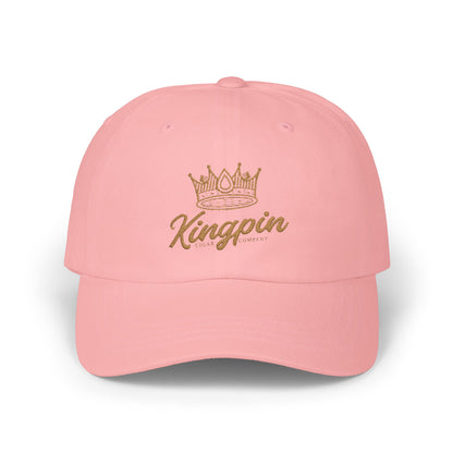 Kingpin Crown Dad Cap — Embroidered 'Kingpin' Baseball Hat