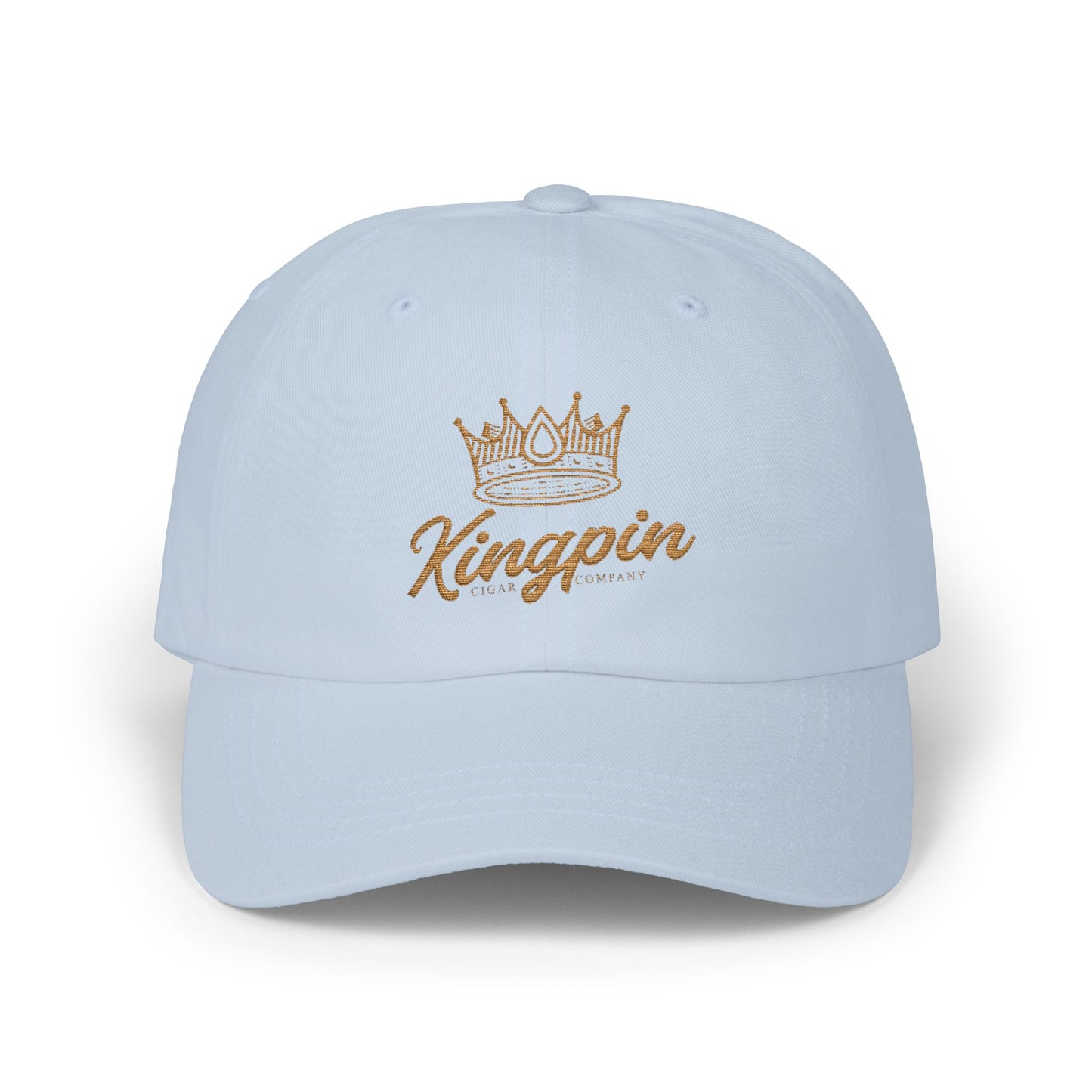Kingpin Crown Dad Cap — Embroidered 'Kingpin' Baseball Hat