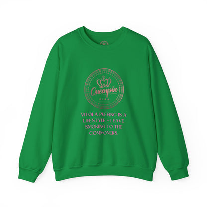 Crewneck Sweatshirt Queenpin Luxury 'Puff Don’t Smoke'