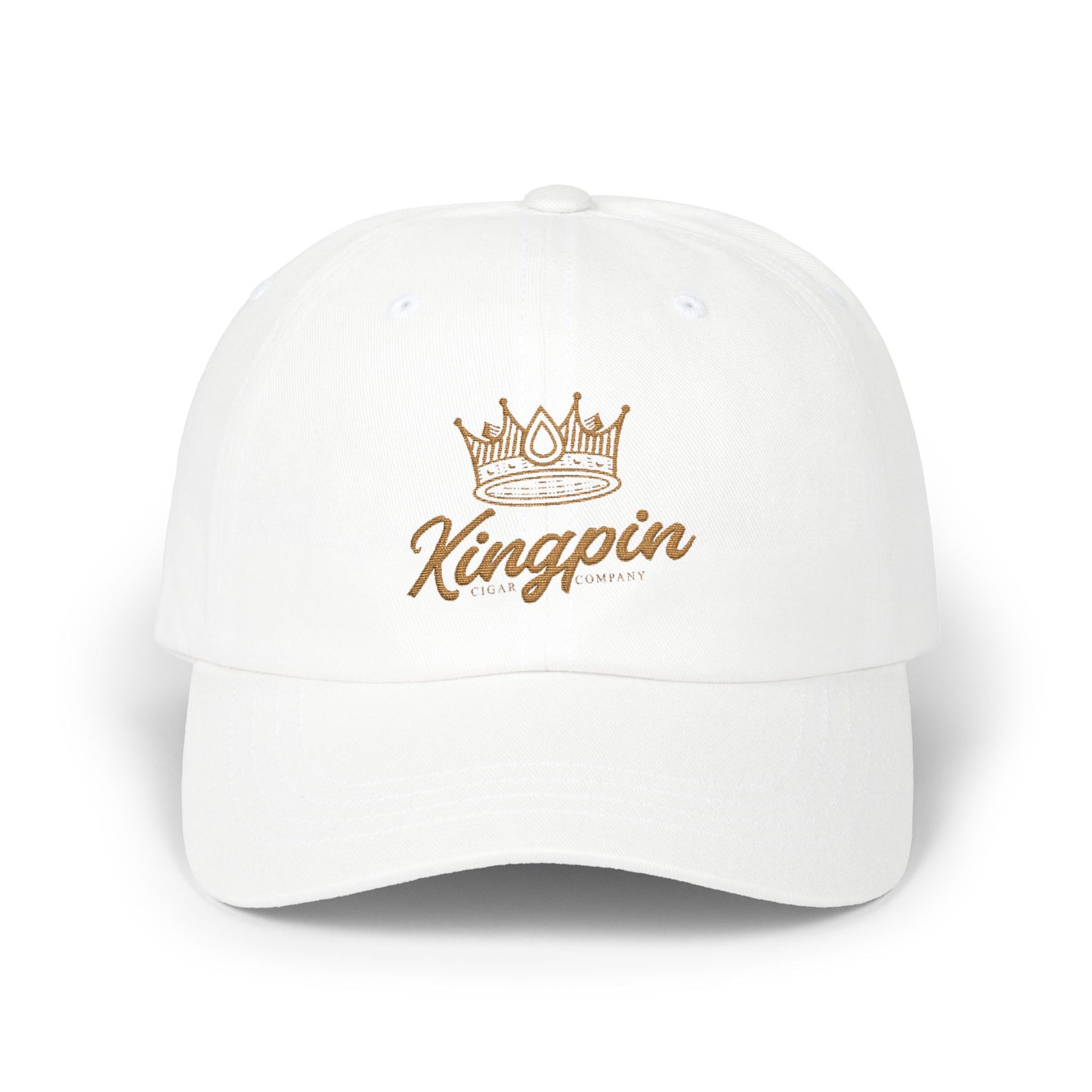 Kingpin Crown Dad Cap — Embroidered 'Kingpin' Baseball Hat
