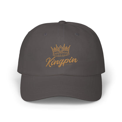 Kingpin Crown Dad Cap — Embroidered 'Kingpin' Baseball Hat