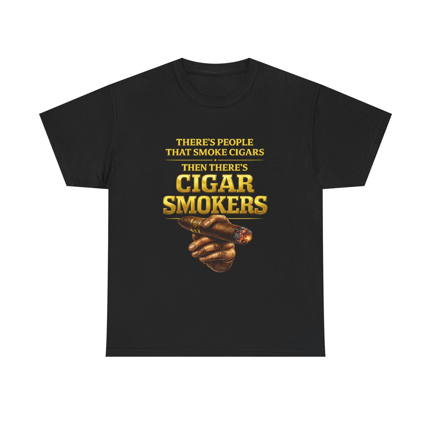 Cigar Enthusiast T-Shirt — Vintage Smoking Tee for Cigar Lovers