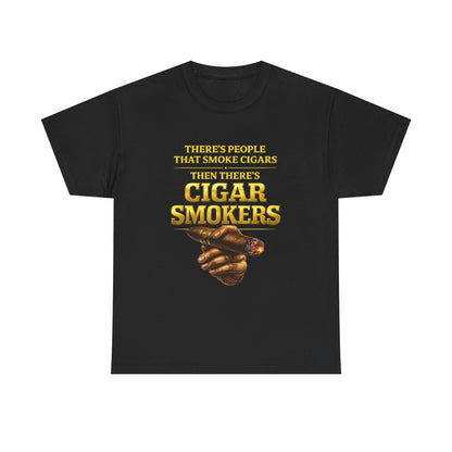 Cigar Enthusiast T-Shirt — Vintage Smoking Tee for Cigar Lovers