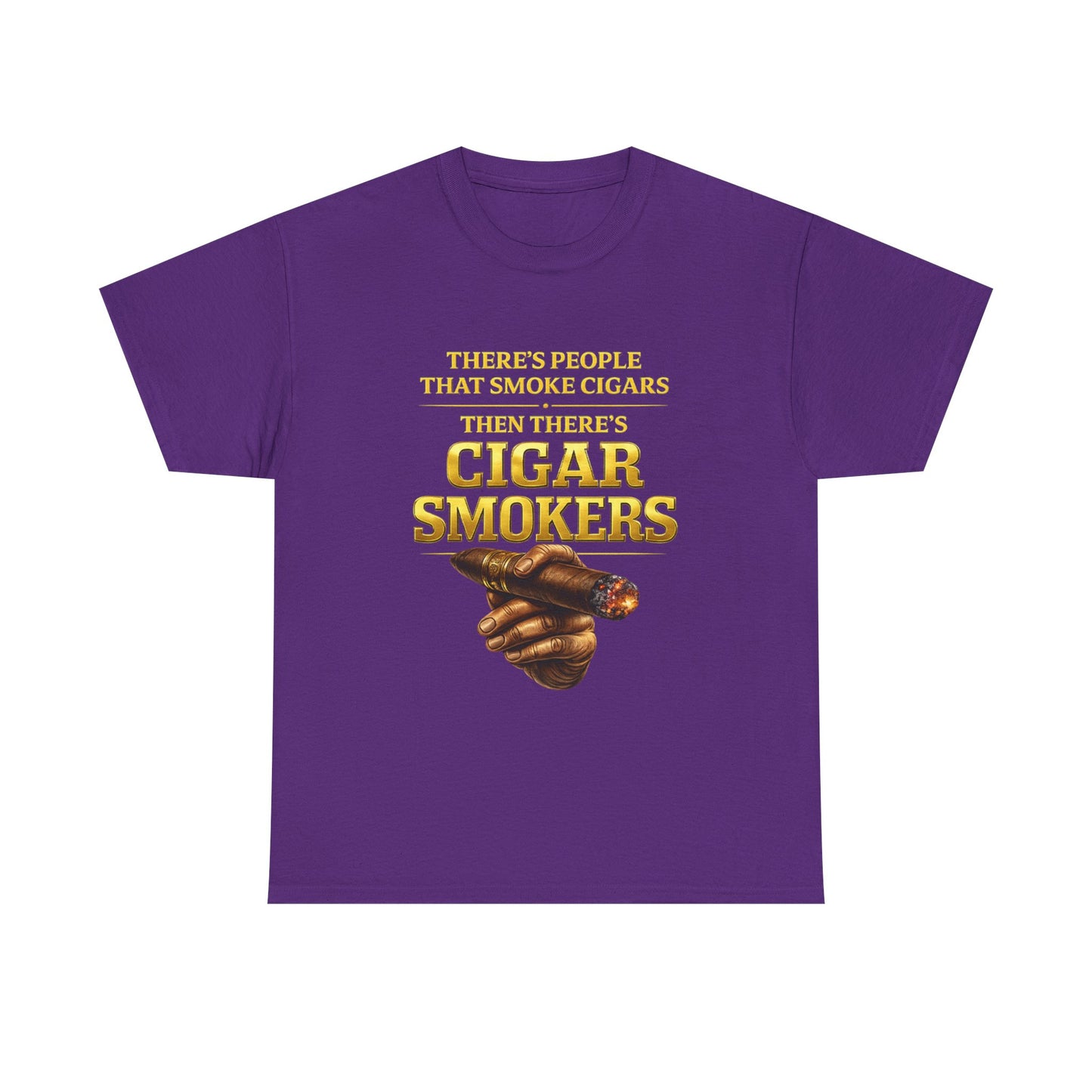 Cigar Enthusiast T-Shirt — Vintage Smoking Tee for Cigar Lovers
