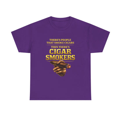 Cigar Enthusiast T-Shirt — Vintage Smoking Tee for Cigar Lovers