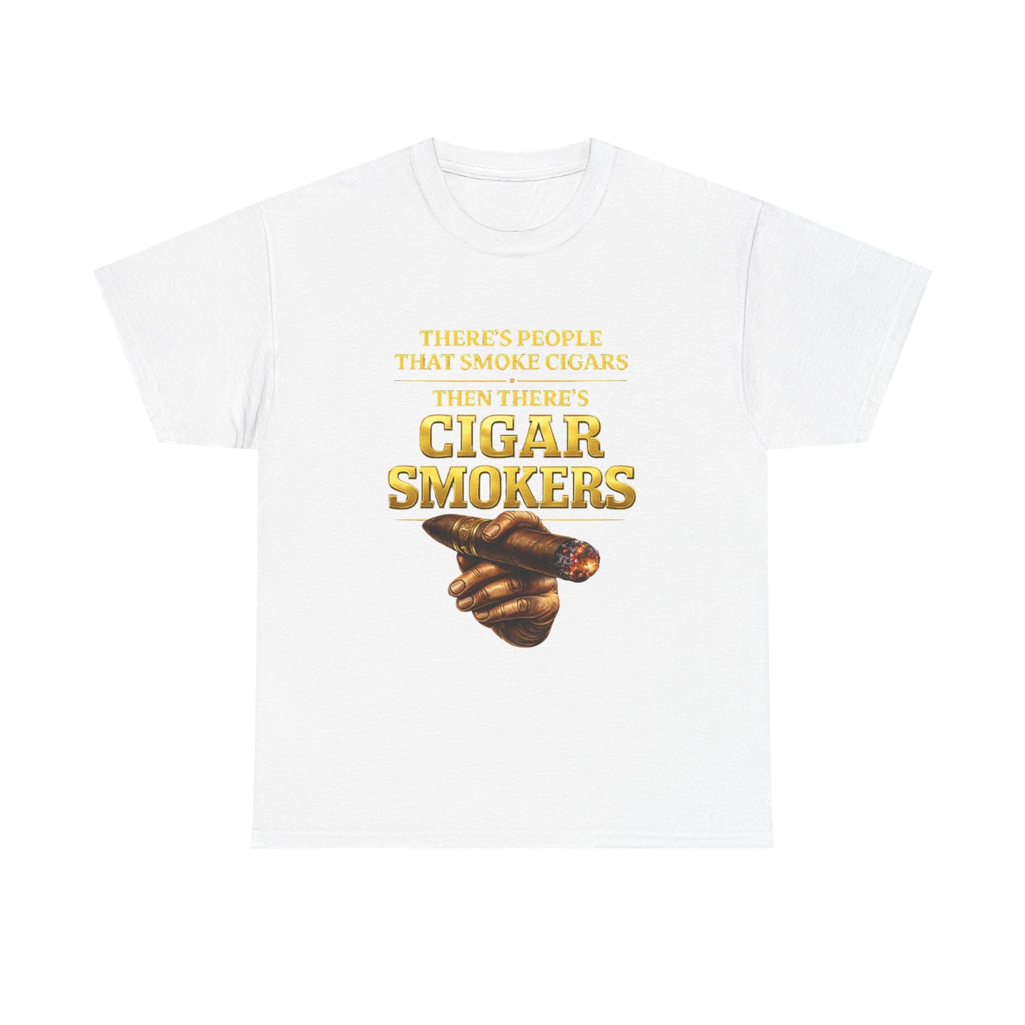 Cigar Enthusiast T-Shirt — Vintage Smoking Tee for Cigar Lovers