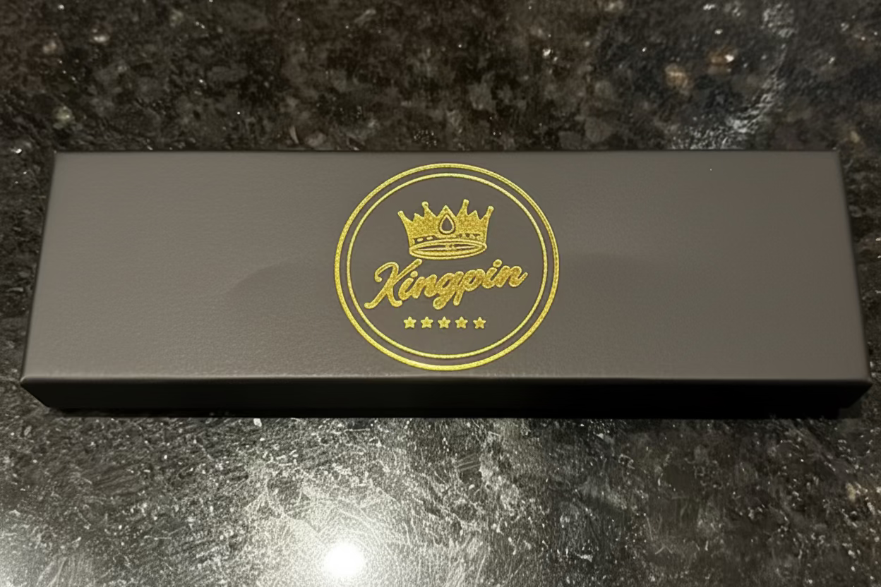 Kingpin Luxury Matches — 12 Count Gold-Tipped Collection